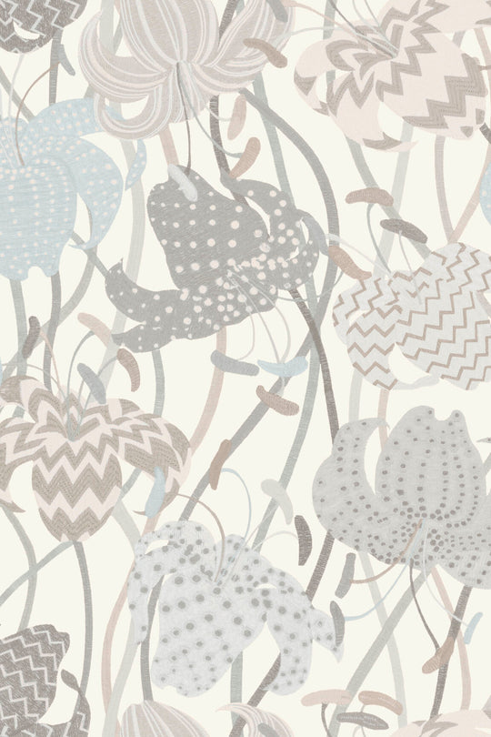 ARTE Lilium Missoni Home Wallcoverings 03 10234 afbeelding 1 "Zwart / Grijs"