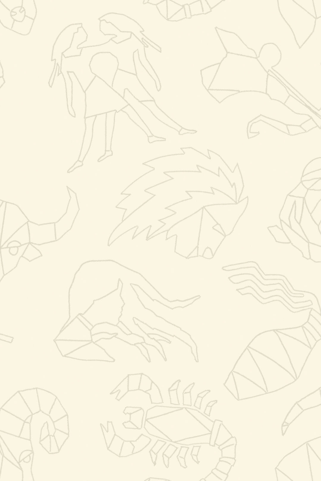 ARTE Constellations Missoni Home Wallcoverings 04 10354 afbeelding 1 "Naturel"
