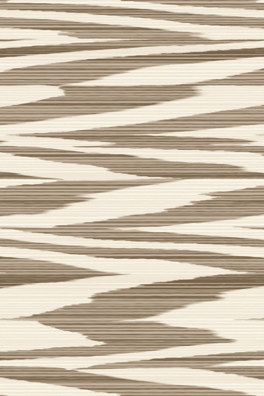 ARTE Flamed Zigzag Missoni Home Wallcoverings 04 10342 afbeelding 1 "Bruin","Naturel"