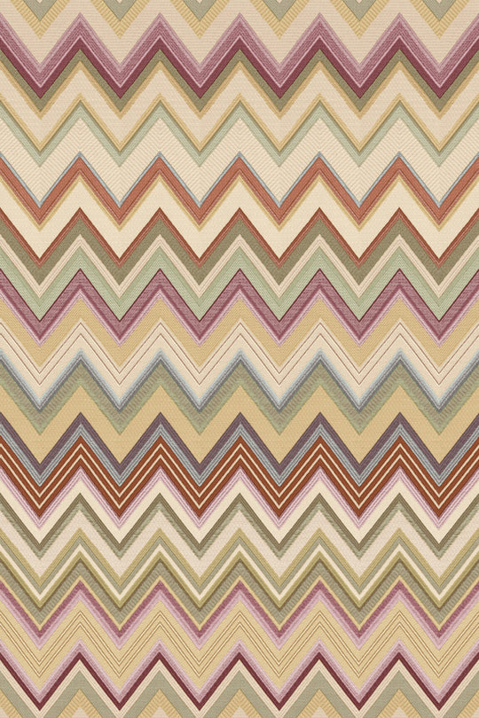ARTE Happy Zigzag Missoni Home Wallcoverings 04 10336 afbeelding 1 "Multi","Naturel"