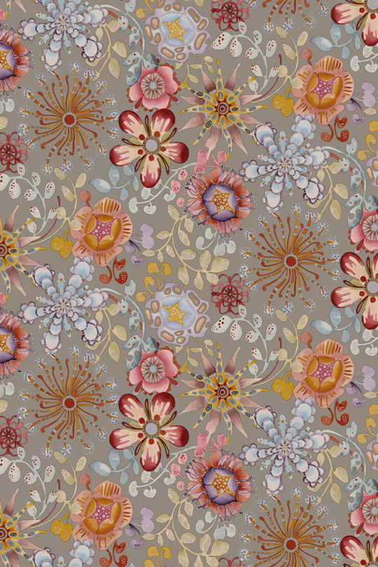 ARTE Magic Garden Missoni Home Wallcoverings 04 10310 afbeelding 1 "Geel","Bruin","Naturel","Roze"