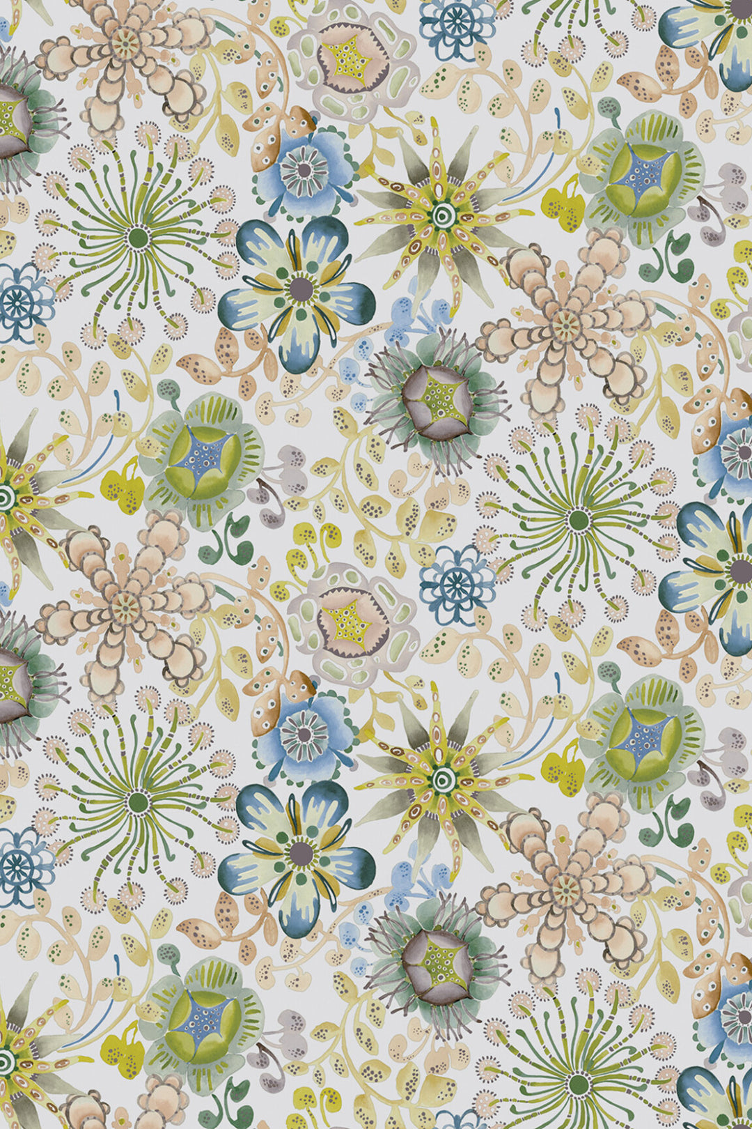 ARTE Magic Garden Missoni Home Wallcoverings 04 10313 afbeelding 1 "Groen","Geel","Blauw","Naturel"