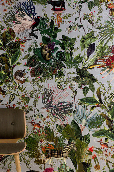 ARTE Menagerie of Extinct Animals Moooi Wallcovering Extinct Animals MO2074 afbeelding 4