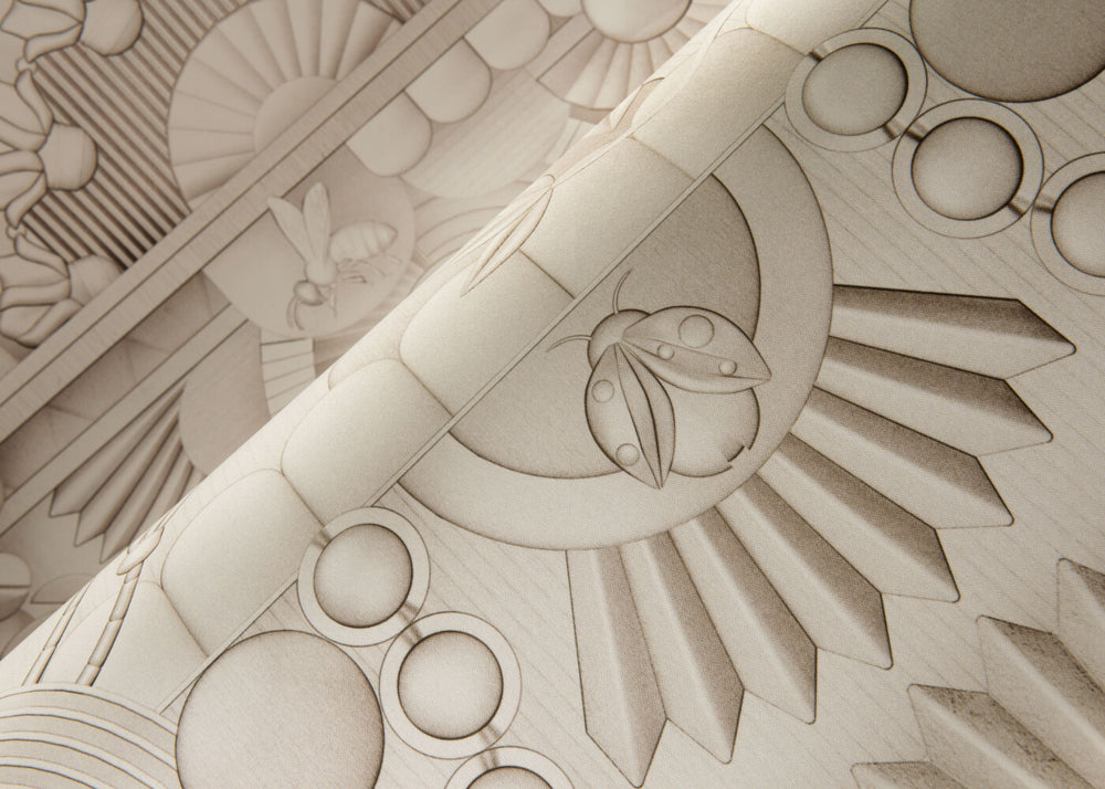 ARTE-Moooi-Wallcovering-Green-House-Greenhouse-Gathering-Arch-|-Architectural-White-MO5055 afbeelding 2 