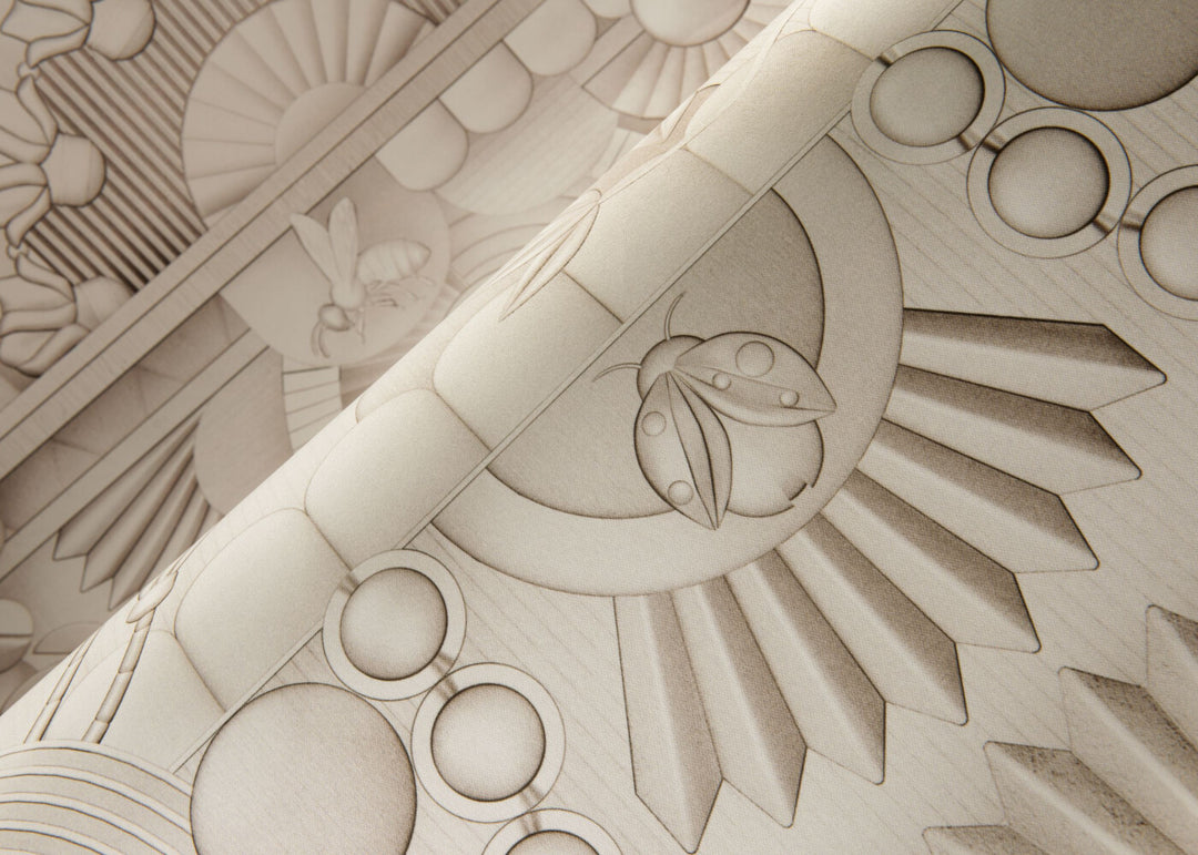 ARTE-Moooi-Wallcovering-Green-House-Greenhouse-Gathering-Arch-|-Architectural-White-MO5055 afbeelding 2 
