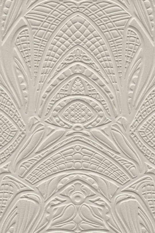 ARTE-Moooi-Wallcovering-Green-House-Lacy-Longlegs-|-Silver-MO5030 afbeelding 1 Wit