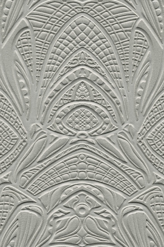 ARTE-Moooi-Wallcovering-Green-House-Lacy-Longlegs-|-Stone-MO5032 afbeelding 1 Zwart / Grijs