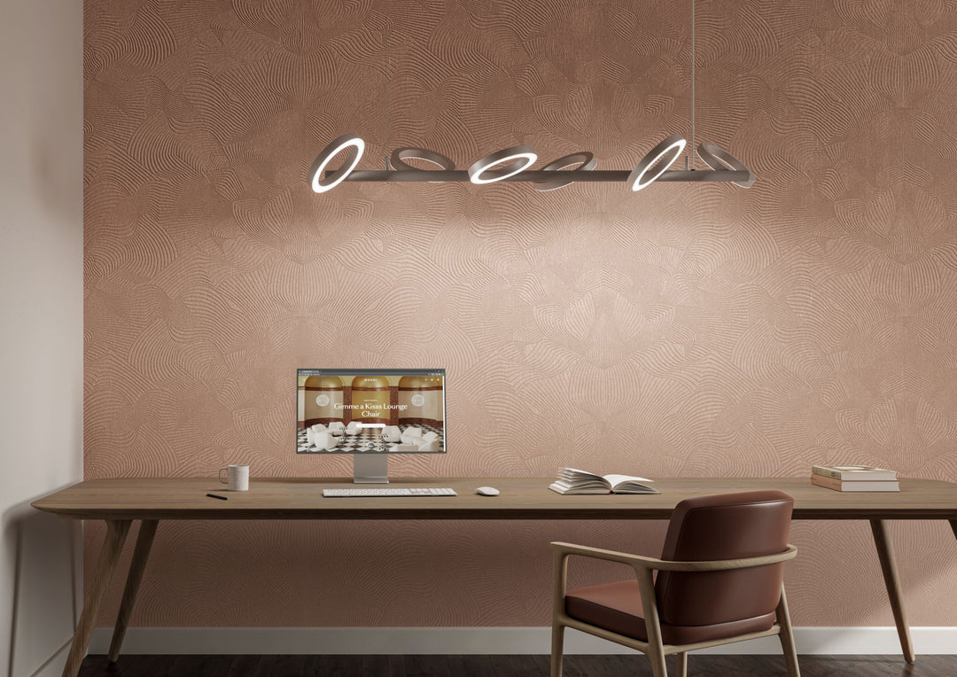 ARTE-Moooi-Wallcovering-Green-House-Techno-Bee-|-Oyster-White-MO5041 afbeelding 4 