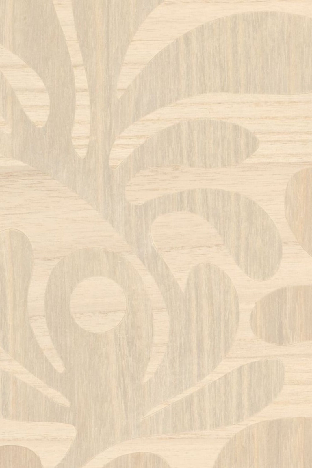ARTE-Moooi-Wallcovering-Green-House-Woodblock-Beetle-Fern-|-Birch-MO5020 afbeelding 1 Naturel