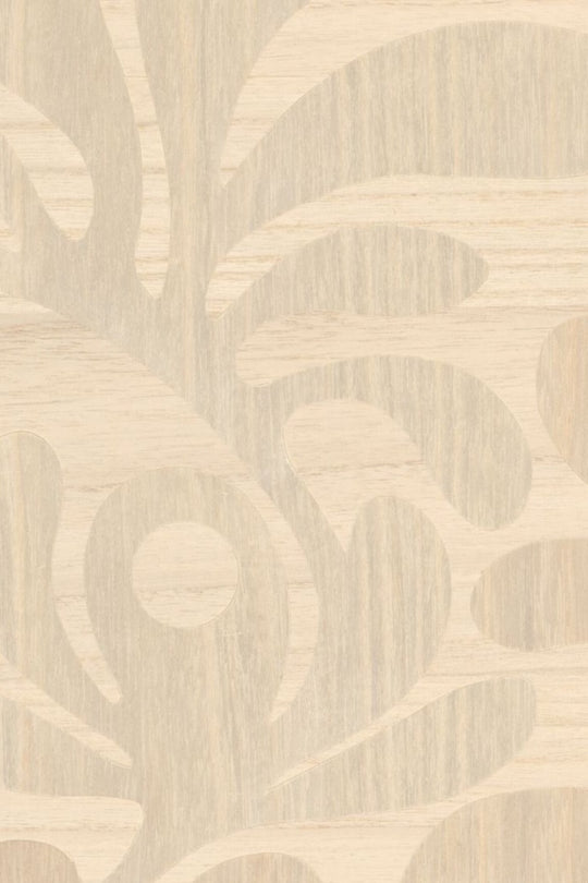 ARTE-Moooi-Wallcovering-Green-House-Woodblock-Beetle-Fern-|-Birch-MO5020 afbeelding 1 Naturel