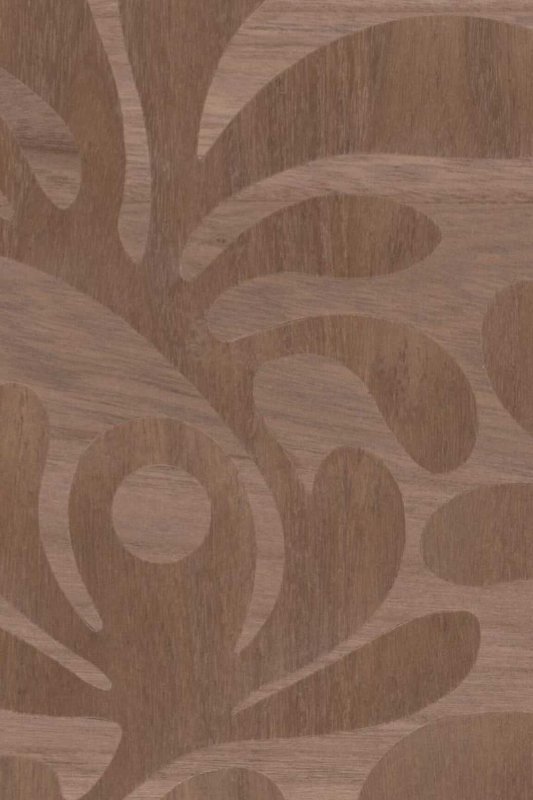 ARTE-Moooi-Wallcovering-Green-House-Woodblock-Beetle-Fern-|-Walnut-MO5021 afbeelding 1 Naturel
