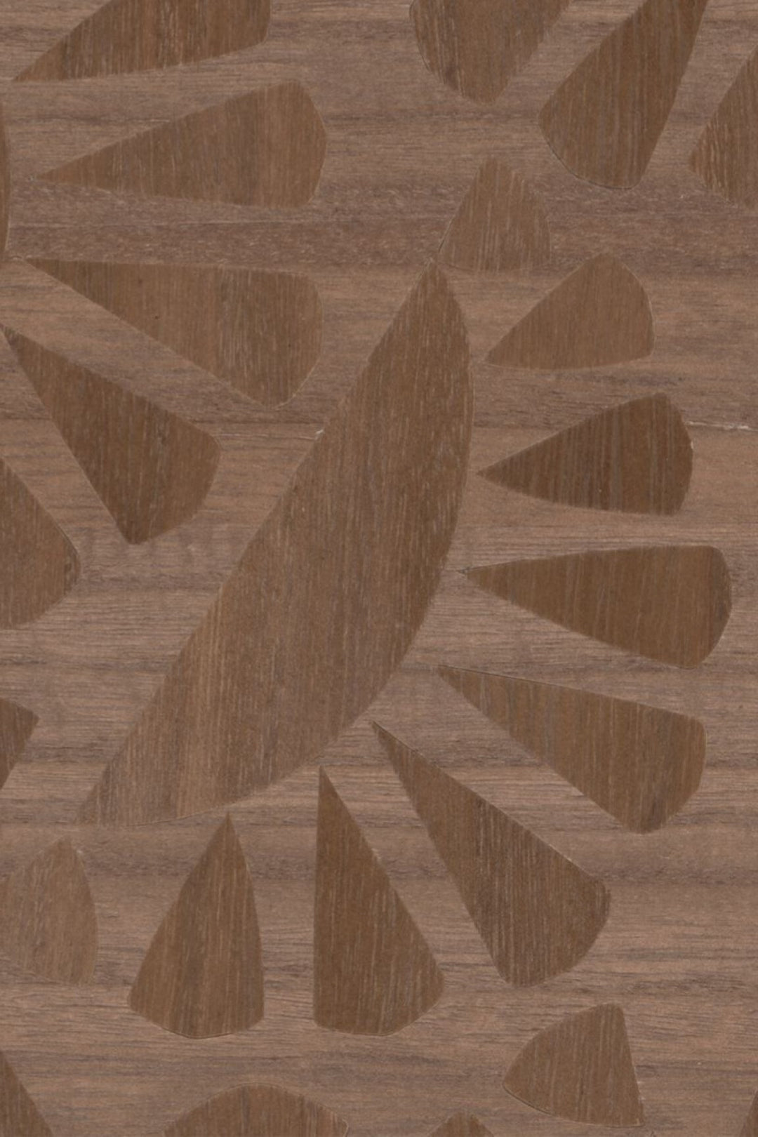 ARTE-Moooi-Wallcovering-Green-House-Woodblock-Beetle-Flora-|-Walnut-MO5061 afbeelding 1 Naturel
