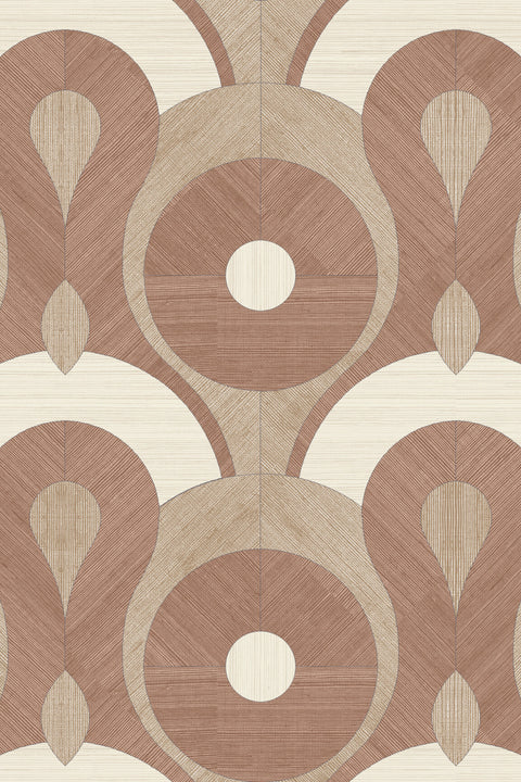 ARTE Queen Cobra Moooi Wallcovering Memento Moooi MO4011 afbeelding 1 "Bruin","Naturel"