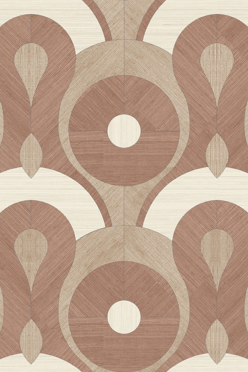 ARTE Queen Cobra Moooi Wallcovering Memento Moooi MO4011 afbeelding 1 "Bruin","Naturel"