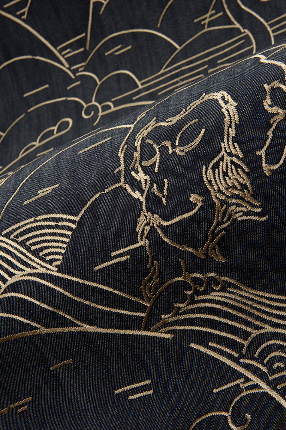 ARTE Indigo Macaque Moooi Wallcovering Tokyo Blue MO3001 afbeelding 3