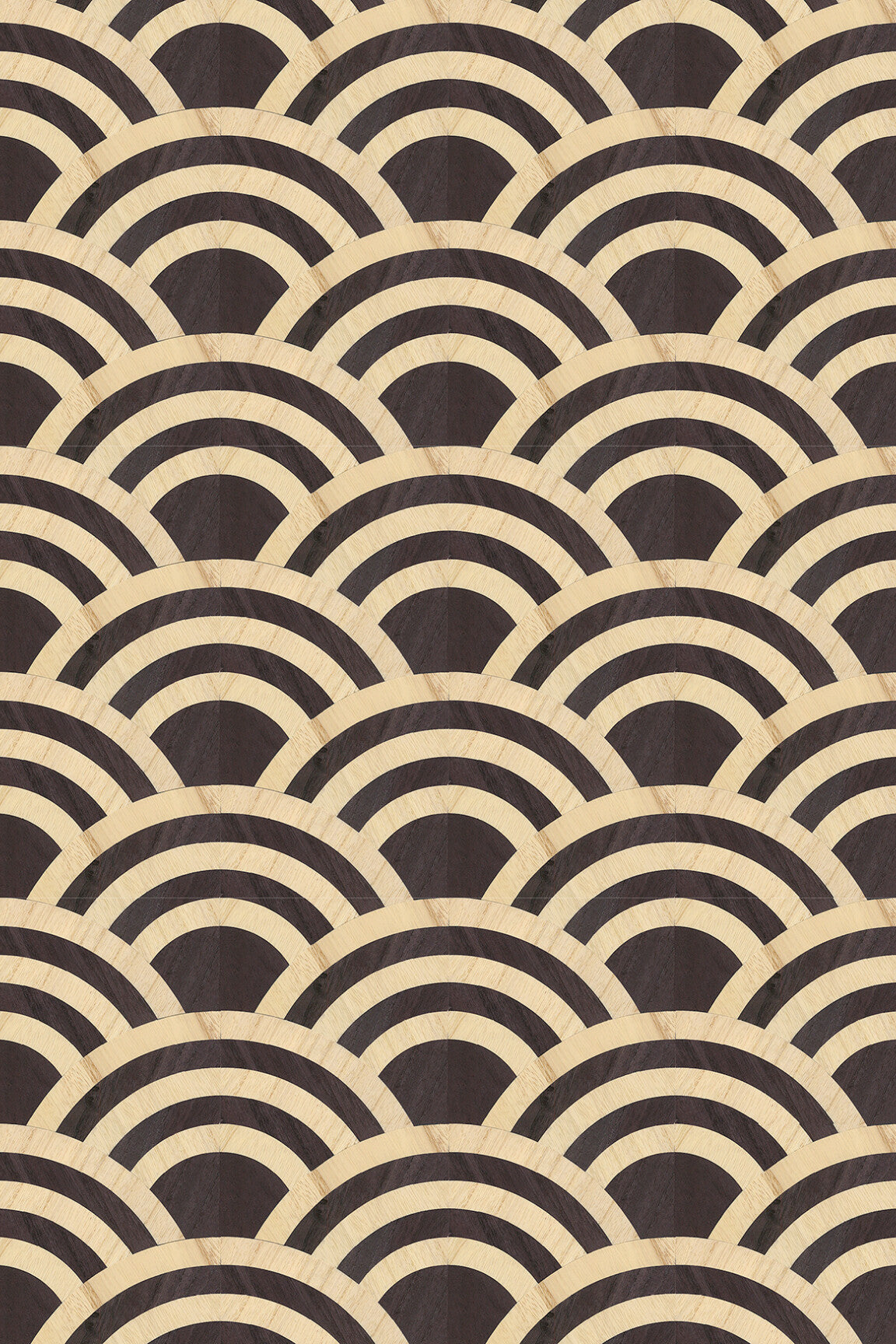ARTE Lucky O's Moooi Wallcovering Tokyo Blue MO3040 afbeelding 1 "Zwart"