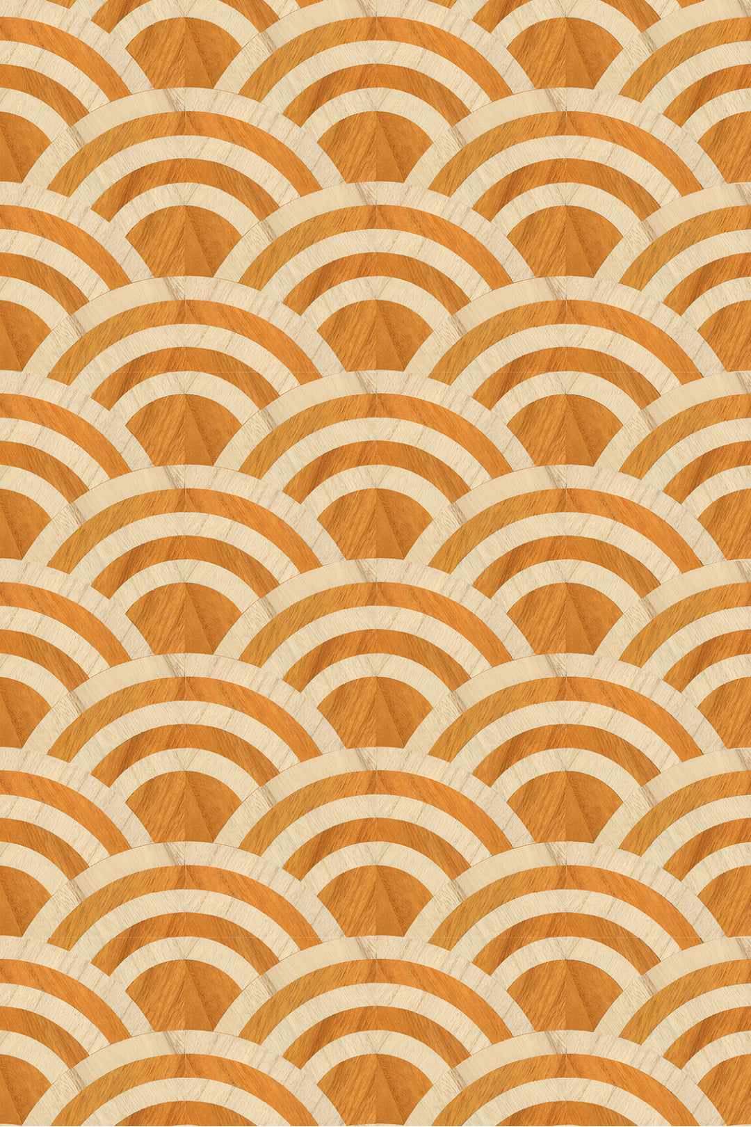 ARTE Lucky O's Moooi Wallcovering Tokyo Blue MO3041 afbeelding 1 "Oranje"