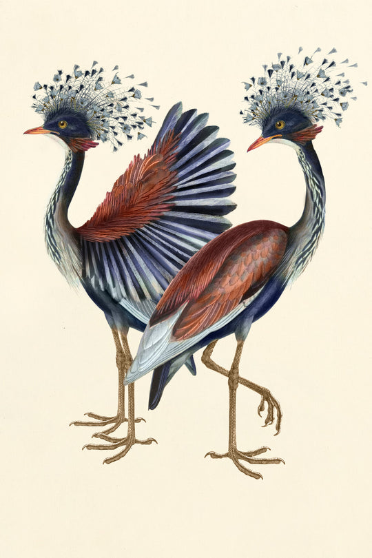 ARTE Dandelion Cranes Moooi Wallcovering Memento Moooi MO4022 afbeelding 5
