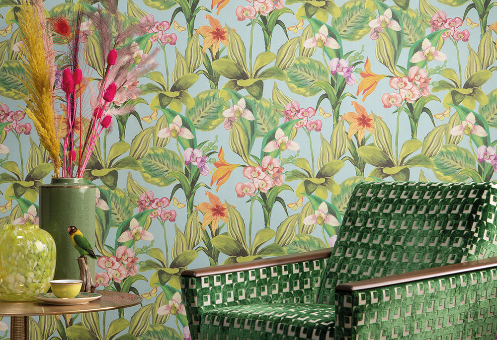 HookedOnWalls Breeze Orchidea behang BR24082Afbeelding 2