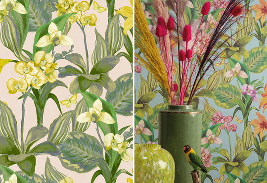 HookedOnWalls Breeze Orchidea behang BR24081Afbeelding 3