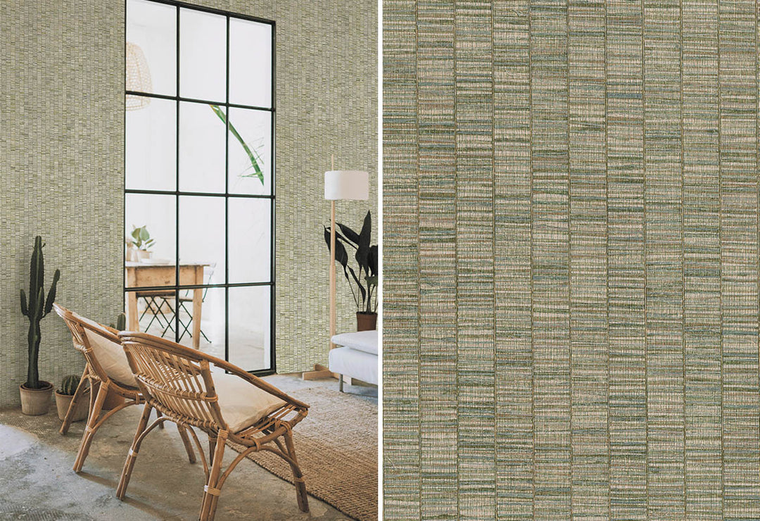 HookedOnWalls Lemuria Unito Ribbon Grass behang 60652Afbeelding 2