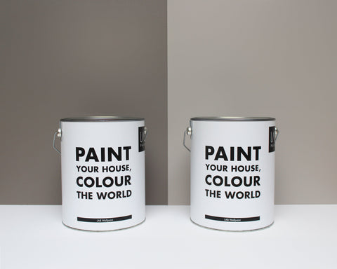 LAB Wallpaint | LIMITED MOCHA NO. 4 en LATTE NO. 5