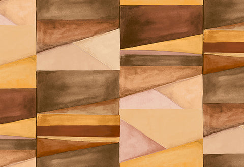 HookedOnWalls Silhouette Color Blocks behang 34832Afbeelding 1