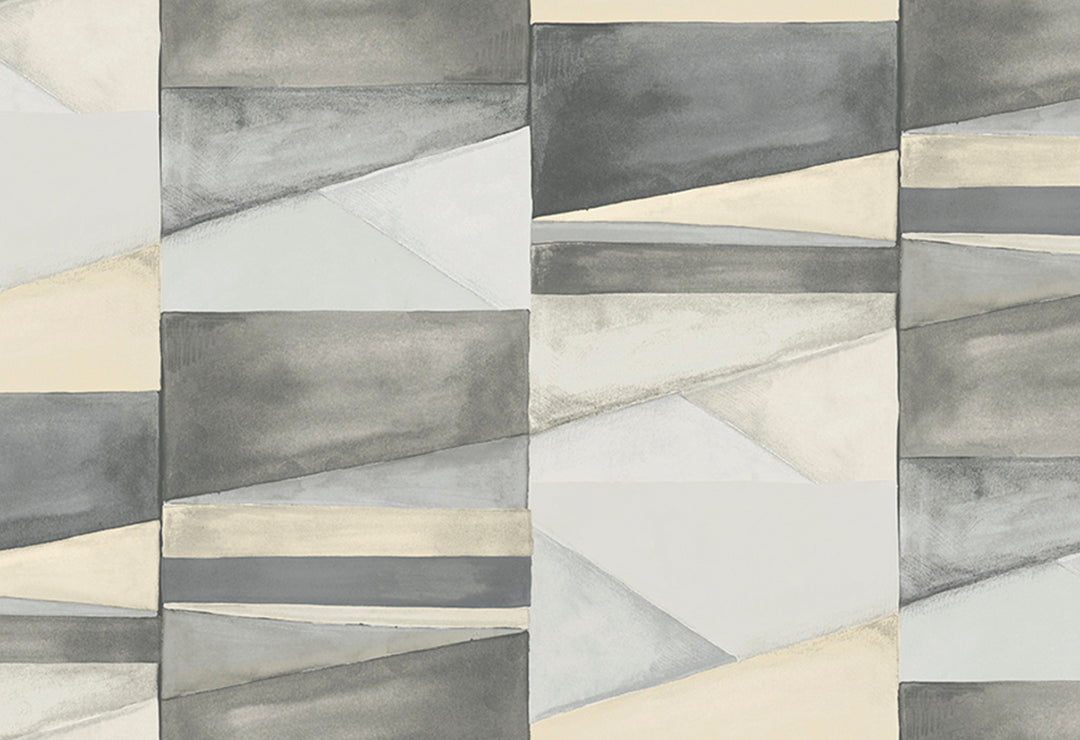 HookedOnWalls Silhouette Color Blocks behang 34834Afbeelding 1