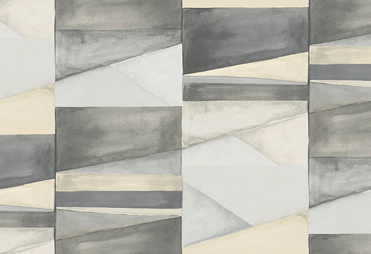 HookedOnWalls Silhouette Color Blocks behang 34834Afbeelding 1