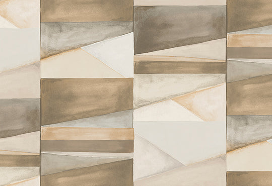 HookedOnWalls Silhouette Color Blocks behang 34833Afbeelding 1