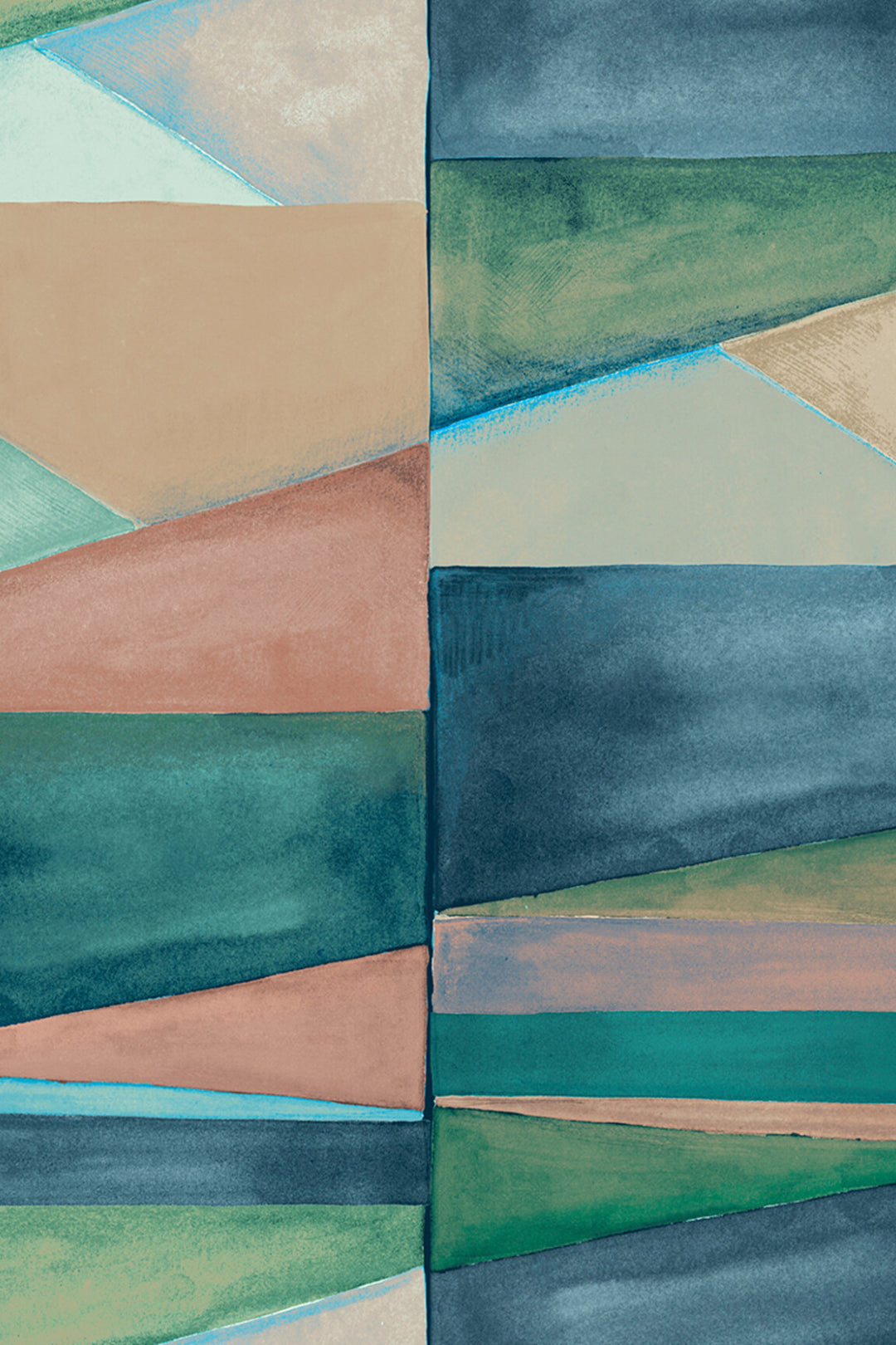 HookedOnWalls Silhouette Color Blocks behang 34831Afbeelding 4