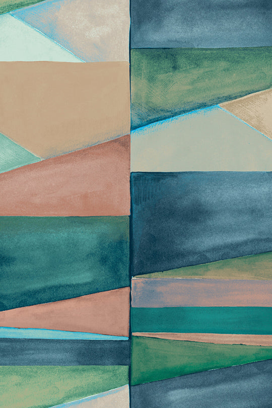 HookedOnWalls Silhouette Color Blocks behang 34831Afbeelding 4