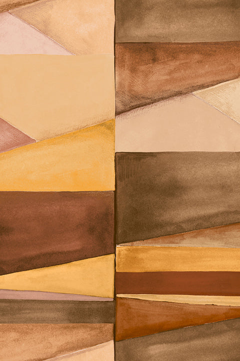 HookedOnWalls Silhouette Color Blocks behang 34832Afbeelding 4