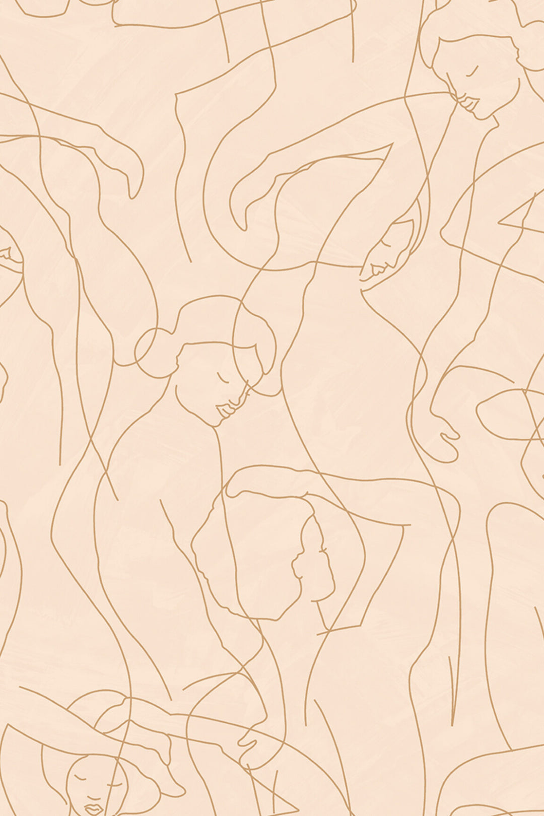 HookedOnWalls Silhouette Model Lines behang 34842Afbeelding 3