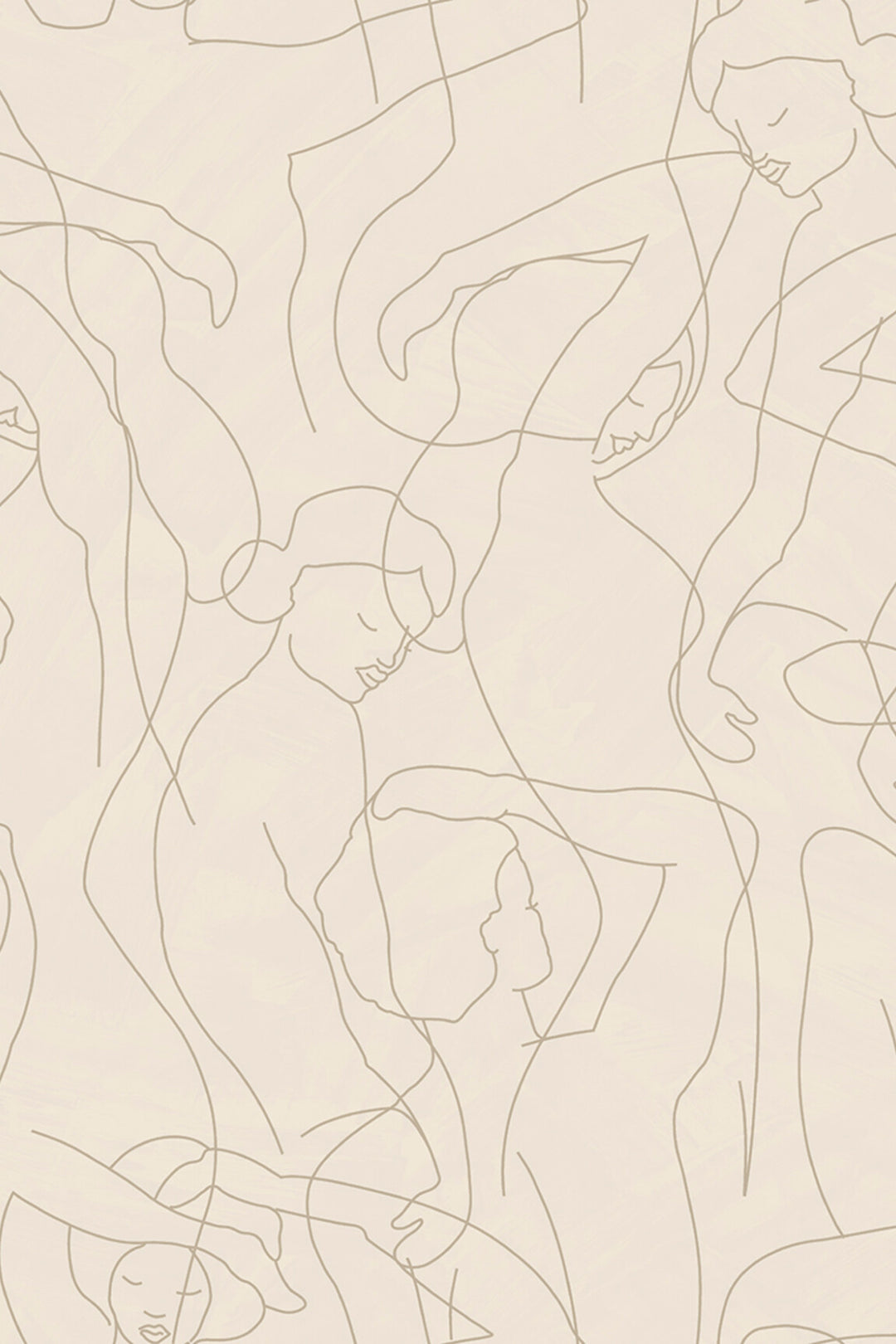 HookedOnWalls Silhouette Model Lines behang 34843Afbeelding 3