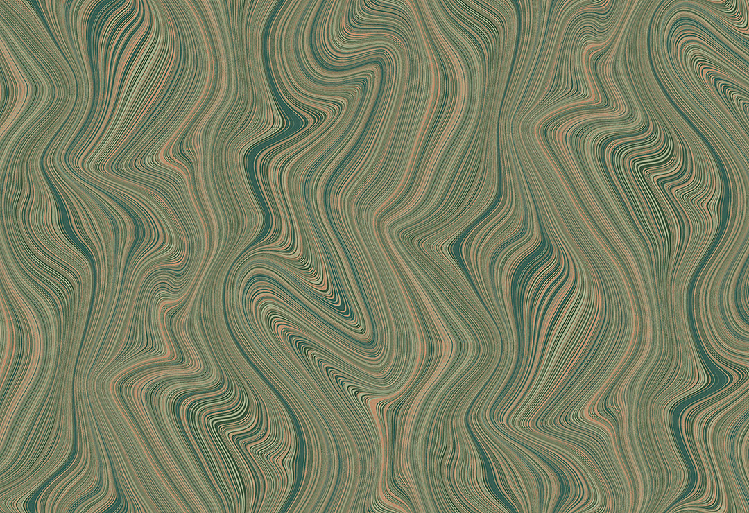 HookedOnWalls Silhouette Organic Lines behang 34854Afbeelding 1
