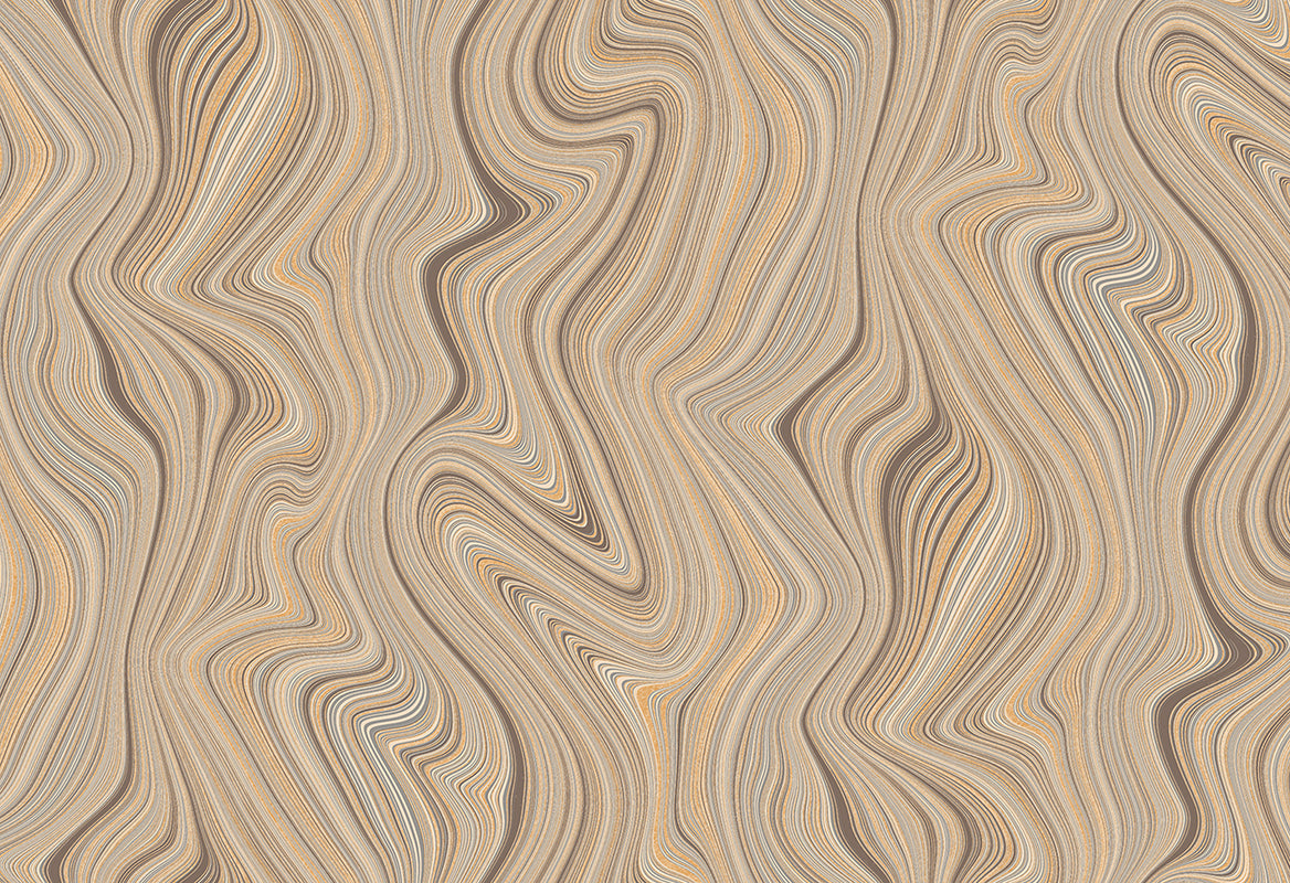 HookedOnWalls Silhouette Organic Lines behang 34852Afbeelding 1