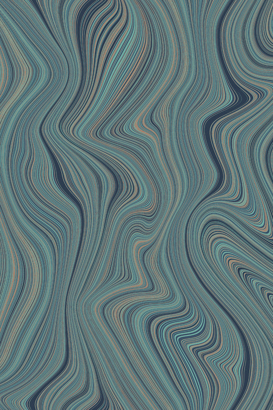 HookedOnWalls Silhouette Organic Lines behang 34851Afbeelding 4