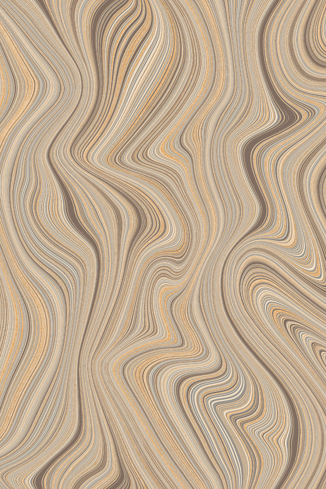 HookedOnWalls Silhouette Organic Lines behang 34852Afbeelding 4
