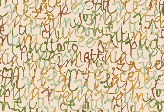 HookedOnWalls Silhouette Script behang 34862Afbeelding 1