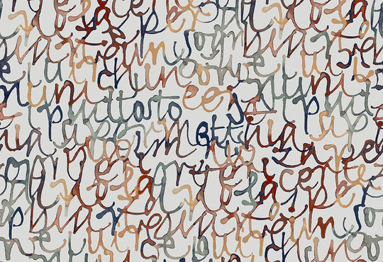 HookedOnWalls Silhouette Script behang 34860Afbeelding 1