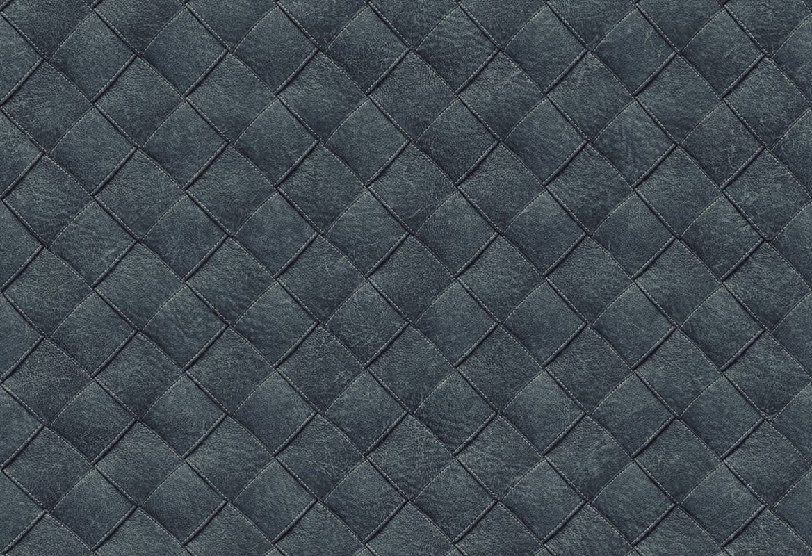 HookedOnWalls Tahiti Leather patchwork behang TA25074Afbeelding 1
