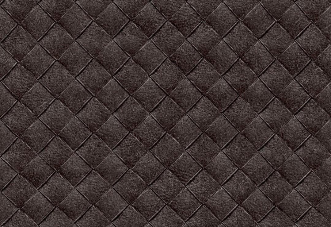 HookedOnWalls Tahiti Leather patchwork behang TA25075Afbeelding 1
