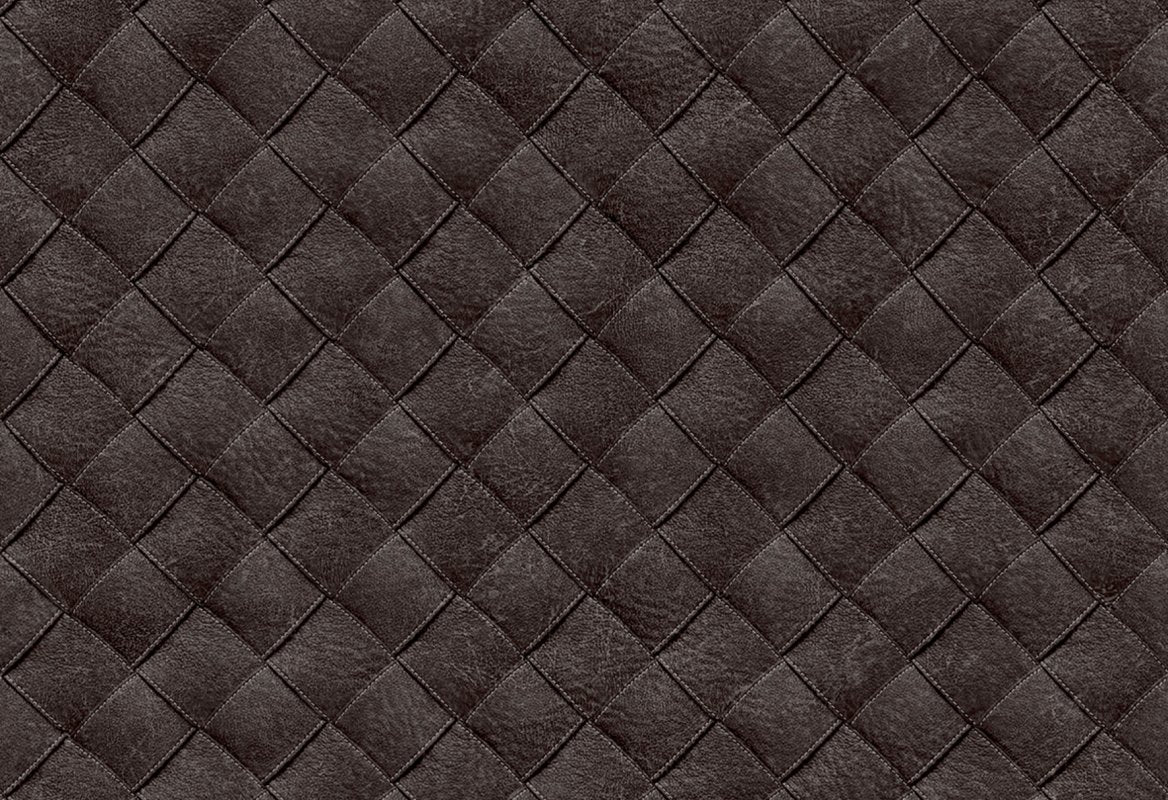 HookedOnWalls Tahiti Leather patchwork behang TA25075Afbeelding 1