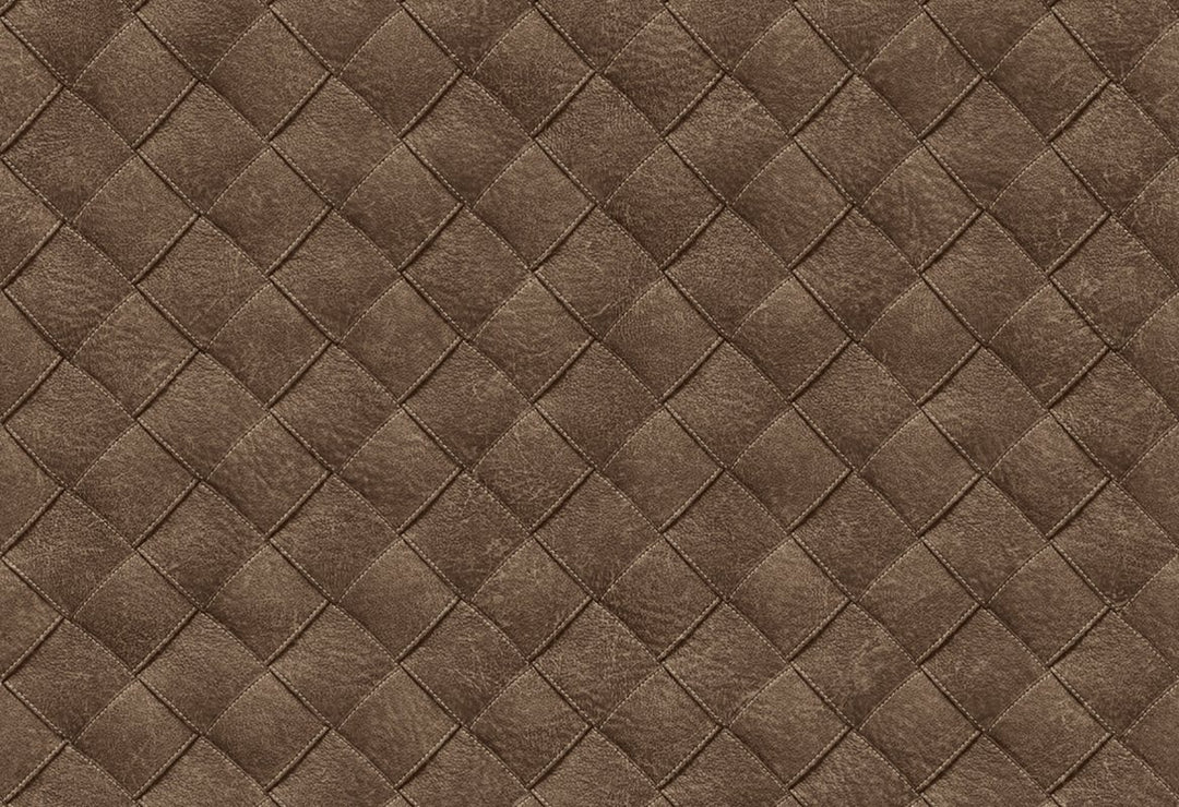 HookedOnWalls Tahiti Leather patchwork behang TA25072Afbeelding 1