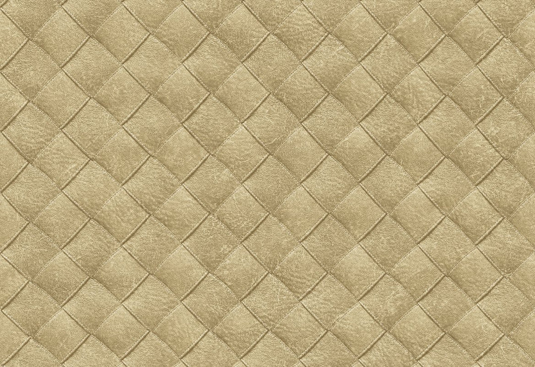 HookedOnWalls Tahiti Leather patchwork behang TA25071Afbeelding 1