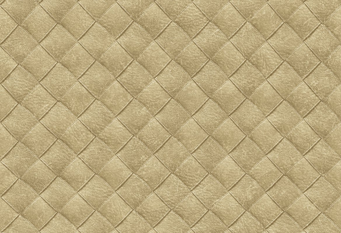 HookedOnWalls Tahiti Leather patchwork behang TA25071Afbeelding 1