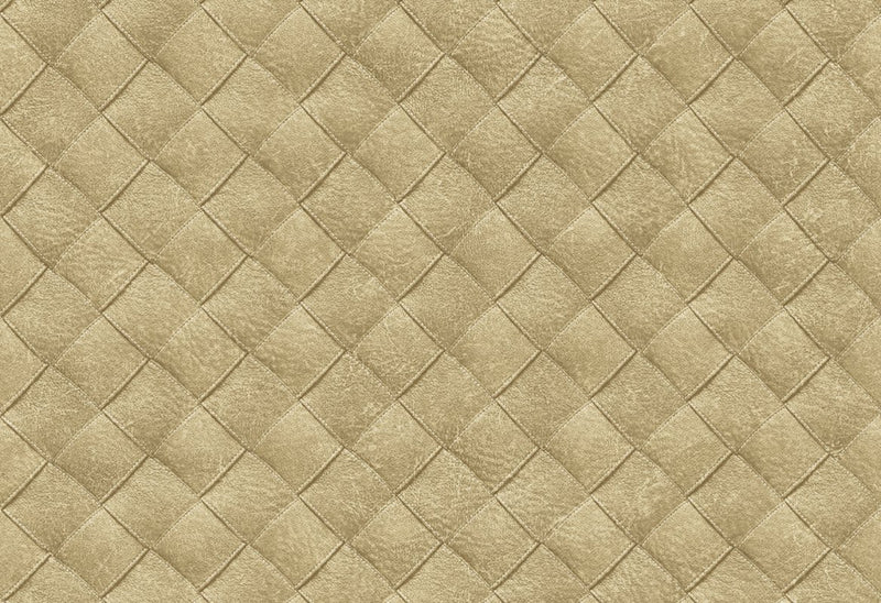 HookedOnWalls Tahiti Leather patchwork behang TA25071Afbeelding 1