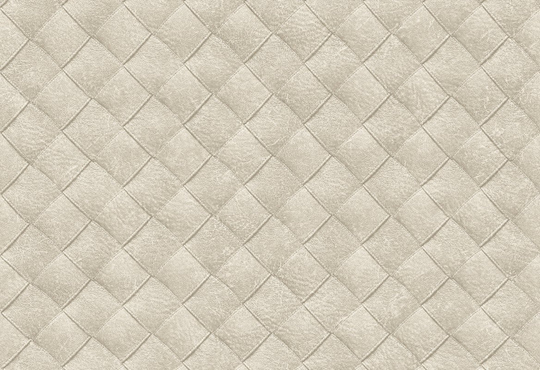 HookedOnWalls Tahiti Leather patchwork behang TA25070Afbeelding 1