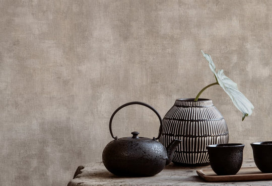 HookedOnWalls Tahiti Textile plain behang TA25008Afbeelding 2